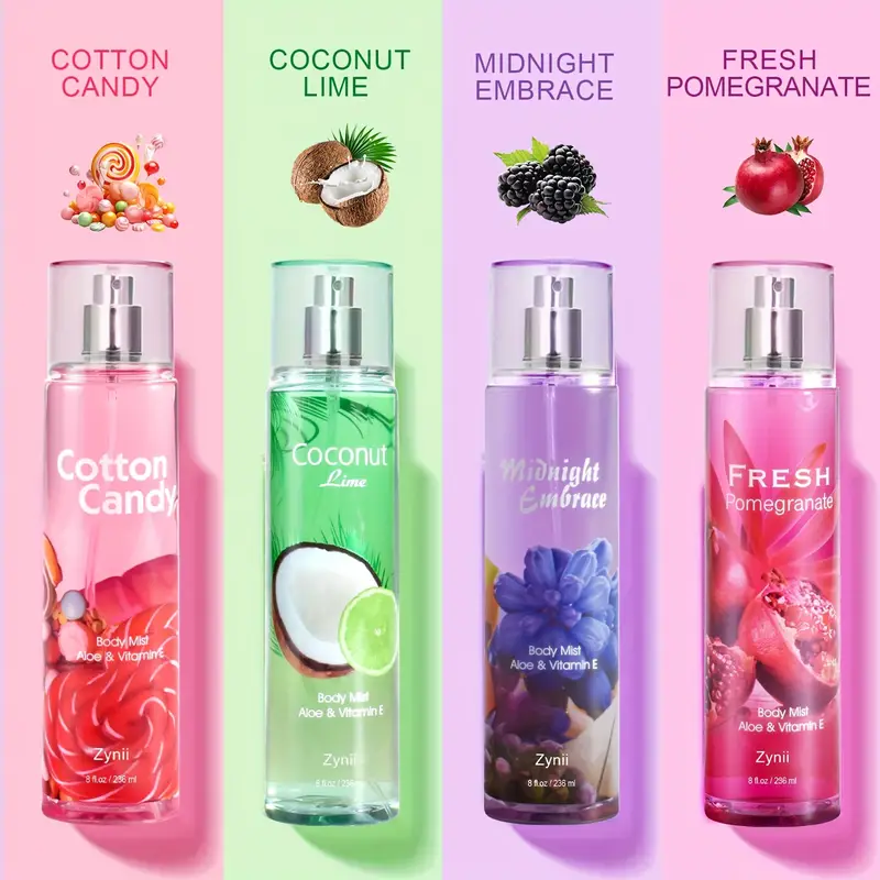 16 Flavors Women'S Hair And Body Fragrance Mist - 3/8 Oz, Women'S Perfume, Lasting 6-8 Hours, Must-have For, Suitable For Daily Use Or Dating, A Surprise Gift Designed For, A Gift To Receive Every Day, Pheromone Perfume, Fashion Item, Birthday GIFTS
